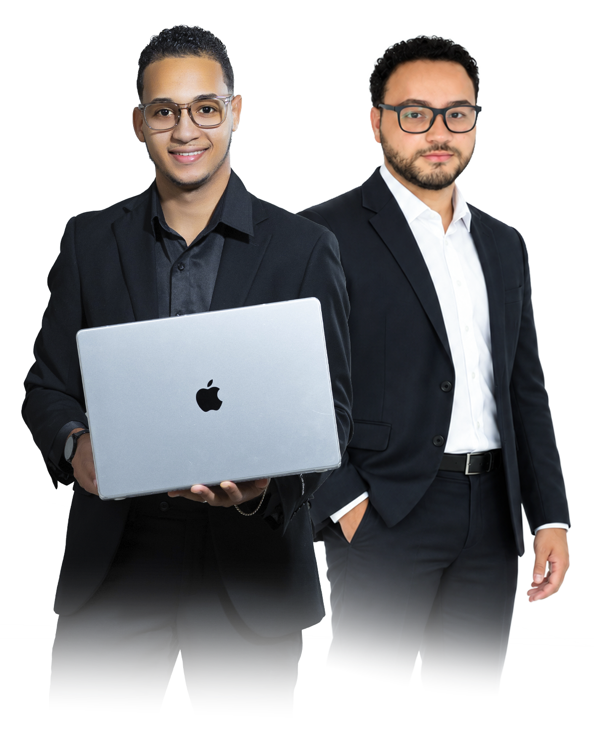 Los dos fundadores de Onglex